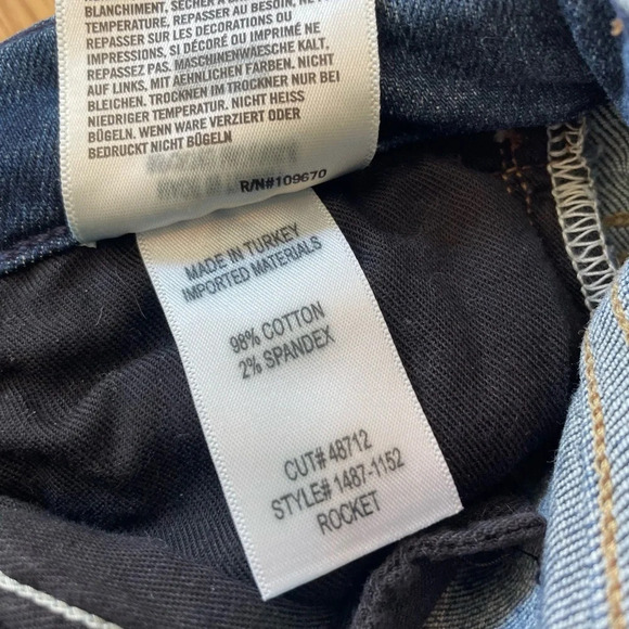 Citizens of Humanity Rocket Crop Mid Rise Skinny Jeans Size 25 - Picture 3 of 4